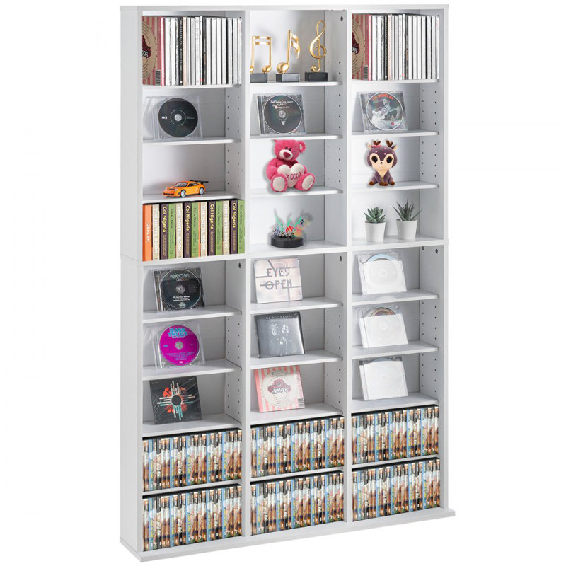 Winston Porter Wood 5'' H Media Shelves & Reviews | Wayfair